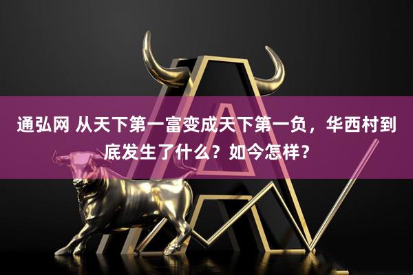 通弘网 从天下第一富变成天下第一负，华西村到底发生了什么？如今怎样？